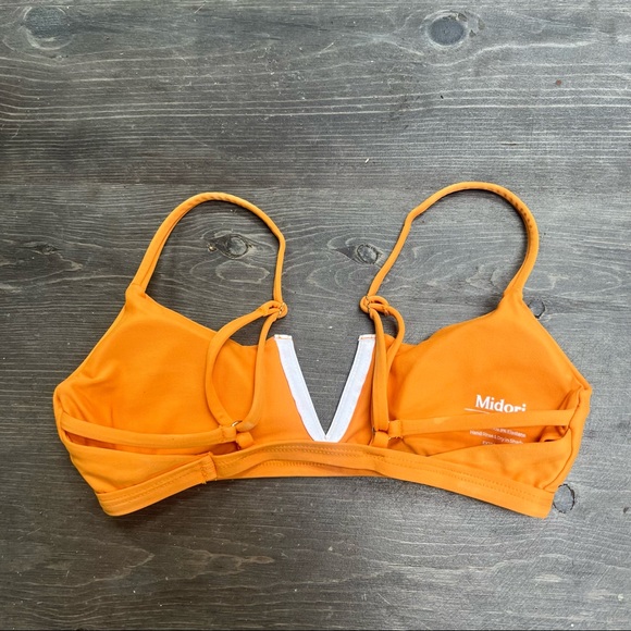 Midori Bikinis Peach Mer Top - Picture 4 of 5